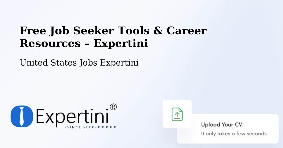 Free Job Seeker Tools & Career Resources – Grantham - Grantham, United States Jobs Expertini